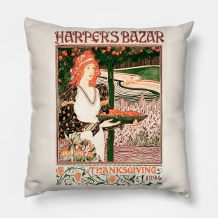 Harper Bazar 1894 Pillow