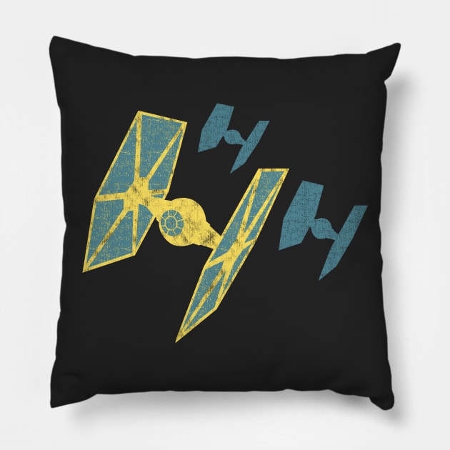 TIE Fighter Party Pillow by mikevotava