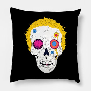 Trippy Acid Zombie Pillow