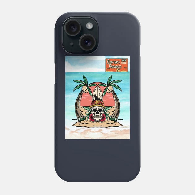 Drifters paradise Phone Case by Benjamin Customs