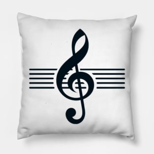 music note Pillow