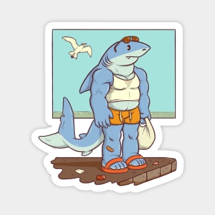 Shark Summer Magnet