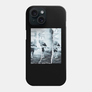 Photo typography with aesthetic texture Phone Case