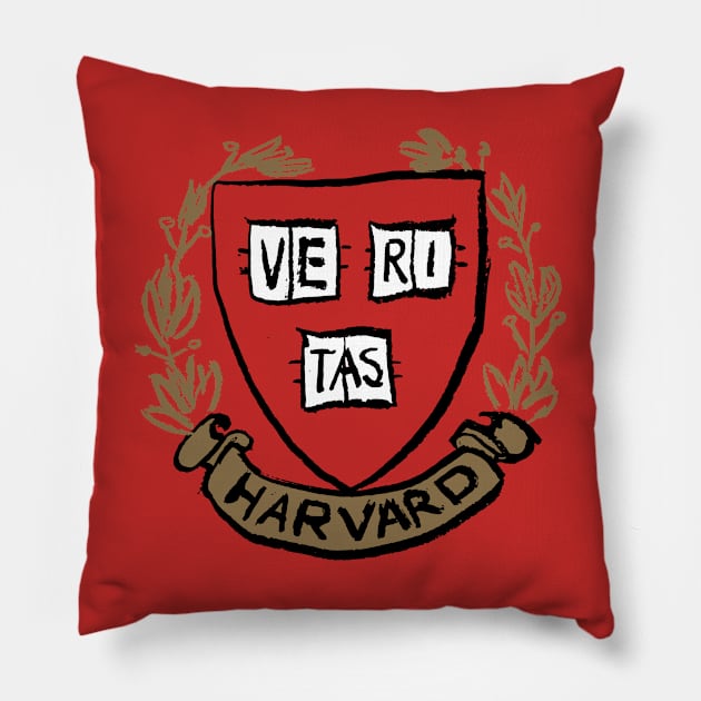 Harvaaaard 10 Pillow by Very Simple Graph