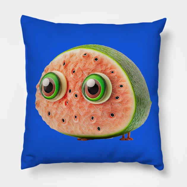 Kawaii watermelon sugar Pillow by Cheebies