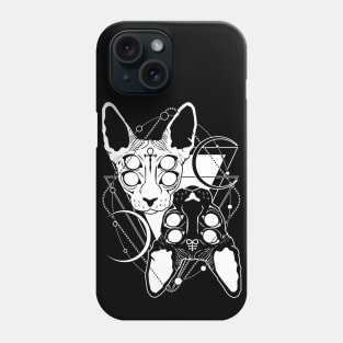 Twin sphynx cat Phone Case