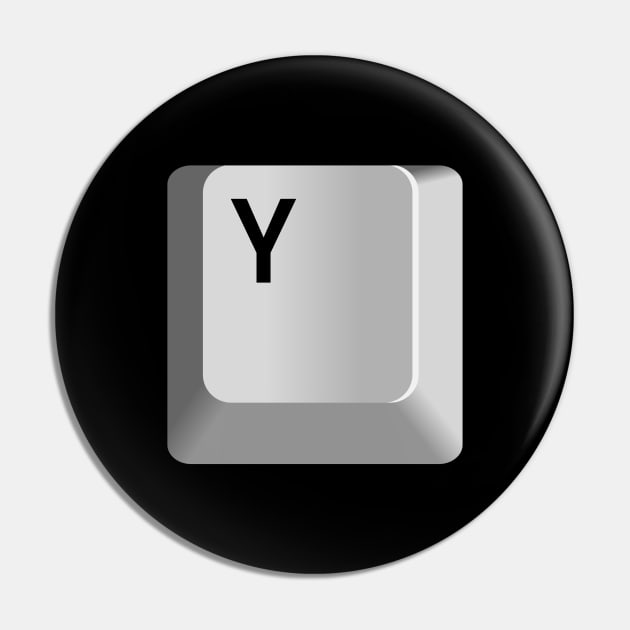 Y Key Pin by StickSicky