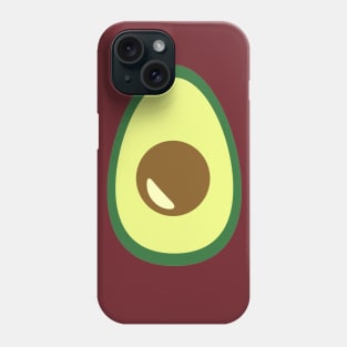 Huge Avocado Guacamole Food Porn Design for Women, Men and Kids Phone Case