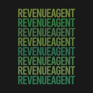 Green Text - Revenue Agent T-Shirt