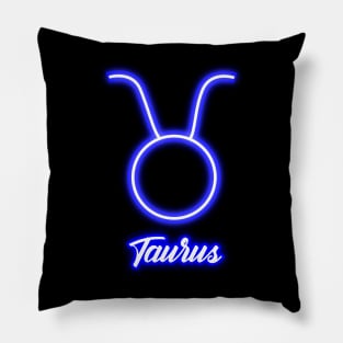 taurus zodiac Pillow