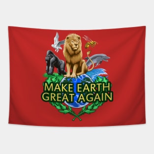 MEGA - Make Earth Great Again - Full Design Tapestry