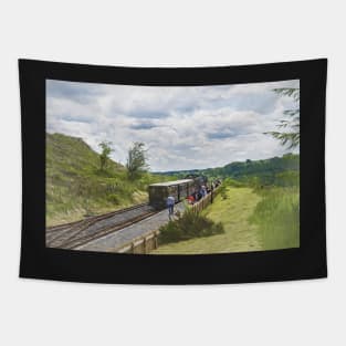 The Brecon Mountain Railway Tapestry