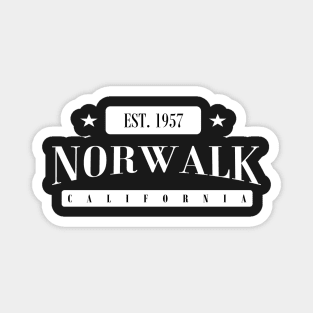 Norwalk Est. 1957 (Standard White) Magnet