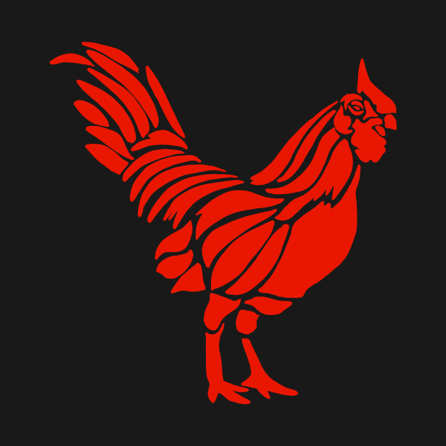 Rooster by nicholashugginsdesign