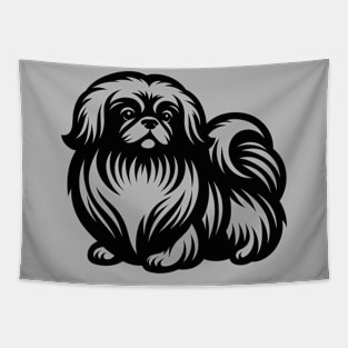 Pekingese Dog Tapestry