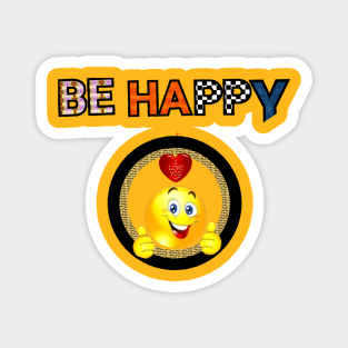 Beautyful happy. Magnet