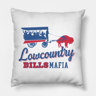 Chucktown Mafia Carriage - White Pillow