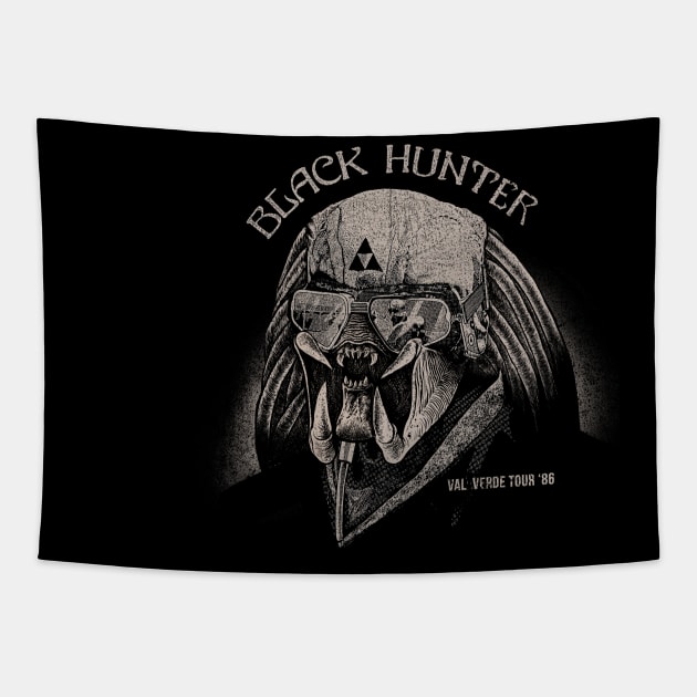 Black Hunter Tapestry by RedBug01