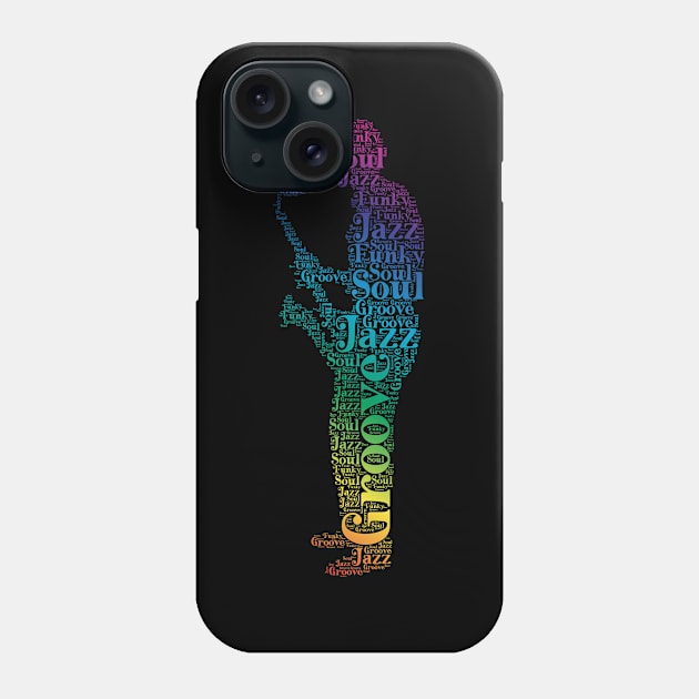 Jazz Saxophone Phone Case by Rayrock76