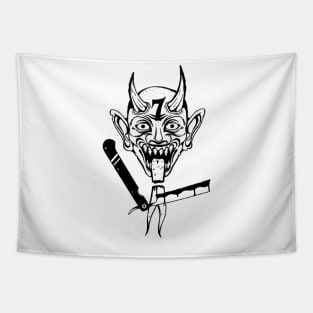 Silent demon Tapestry