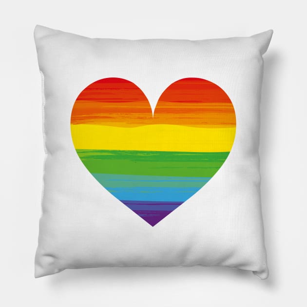 Happy Pride 5 Pillow by grafart