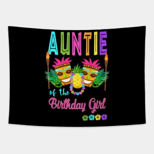 Hawaiian Luau Birthday Party Matching Tiki Outfit Summer Tapestry