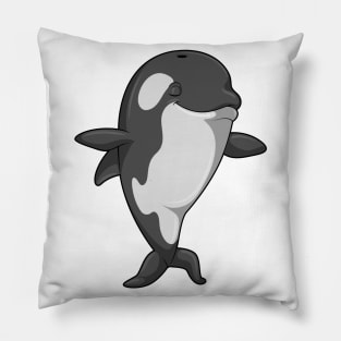 Killer whale at Yoga Fitness in Standing Pillow