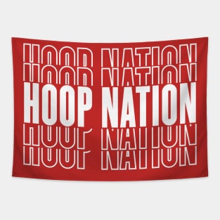 Hoop Nation Basketball gift Tapestry