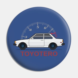 Toyotero White Pin