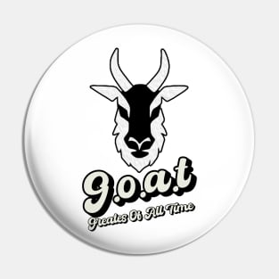 GOAT - Greatest of All Time Pin