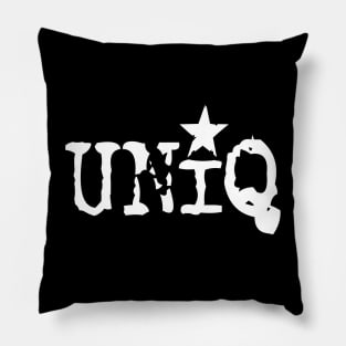 Uniq Designs T-shirt Logo Pillow