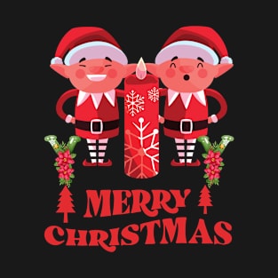 A Funny and Cute Merry Christmas/Happy New Year T-Shirt