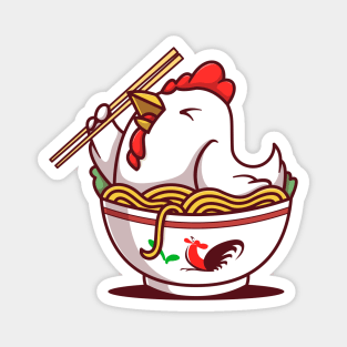 CHICKEN SOUP SUPERBOWL Magnet