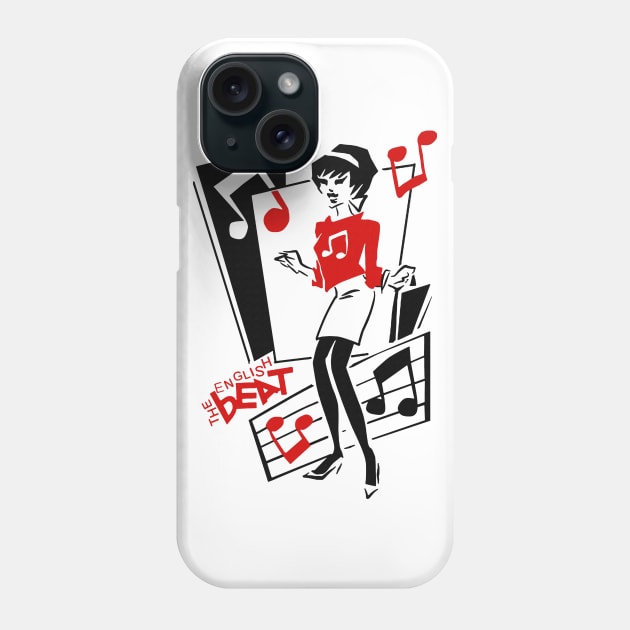 The English Beat 90s Phone Case by Ilustra Zee Art