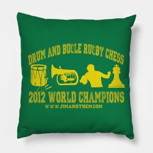 Drum And Bugle Rugby Chess Pillow