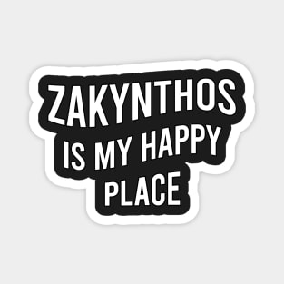 Zakynthos is my happy place Magnet