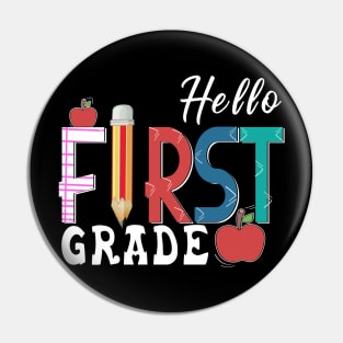 Welcome Back To School First Day Of School Students Teachers Pin