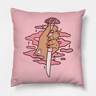 Mushroom Dagger Pillow