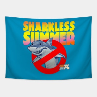 SHARKLESS SUMMER Tapestry