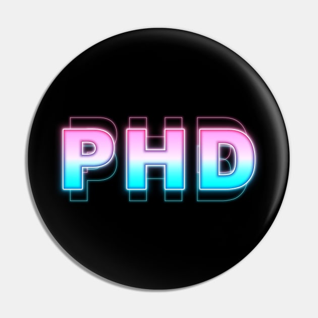 PHD Pin by Sanzida Design