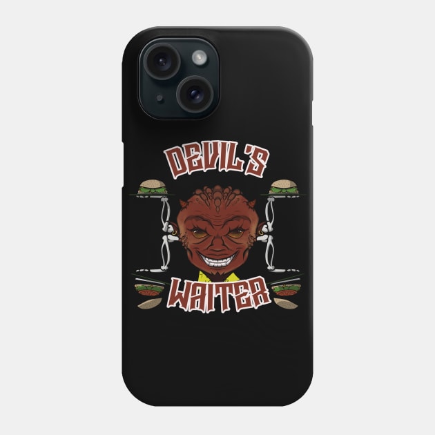 Devil's Waiter Phone Case by RampArt