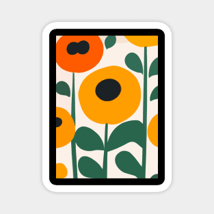 Sunflower Forms Magnet