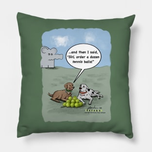 Greenies next Pillow