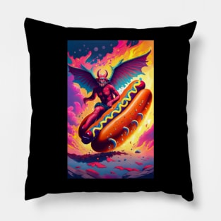 Hot Dog Demon #1 Pillow