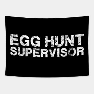 Egg Hunt Supervisor Egg Hunting Party Mom Dad adult Easter Tapestry