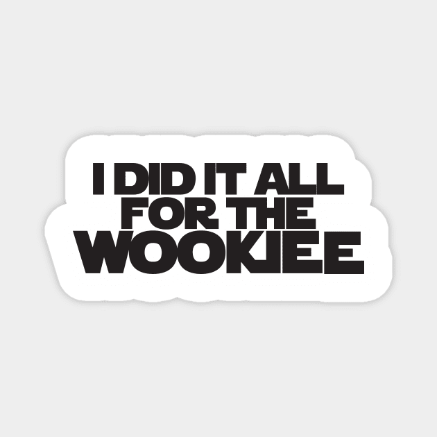 Wookiee Magnet by jknaub