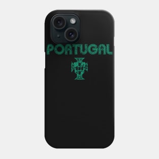 Portugal Distressed (Green) Phone Case