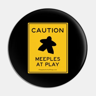 Meeples at Play Pin