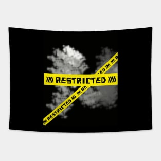 Restricted police line Tapestry