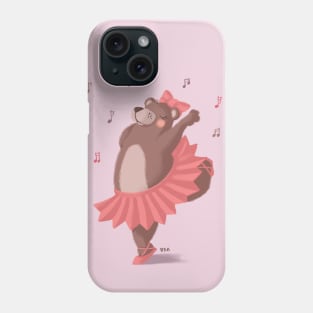 Bear dance Phone Case